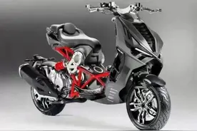 Italjet Dragster 200即将上市，赤装暴徒——预计售价36000元图片