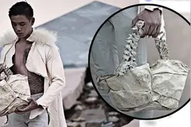 印尼设计师设计“人类脊椎骨包”引众怒，脊椎骨从哪里来？背后有哪些黑色利益链？图片