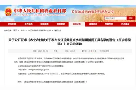 2021年农业农村部权威通告，31个捕捞工具禁用，钓具也在规范之列图片