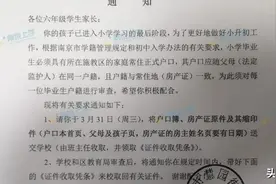 南京多区小升初户籍登记、审核工作开始图片