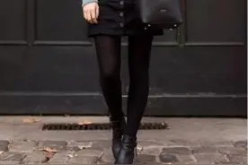 不管你奔几了，穿“连裤袜”时尽量别犯这3个错误，显胖还掉价图片