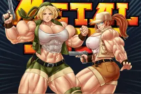 街机游戏日版和美版封面对比，你喜欢冰肌玉骨还是粗犷筋肉图片