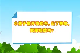 【普法漫讲】小舅子借开我的车，出了事故，我要赔偿吗？图片