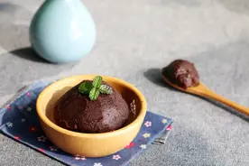 终于做出亮晶晶的豆沙，柔软香甜太惊喜，原来不加白糖才好吃图片