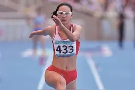 毕业于黄石二中的杨扬特会“跳”14米10，创中国女子三级跳5年来最好成绩图片