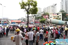保住“面子” 饱住“肚子” ！贵阳改茶大道马路劳务市场将退路进“家”图片