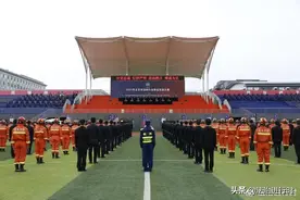 北京首届消防行业职业技能竞赛胜利闭幕图片