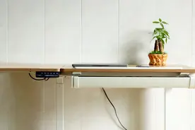 一键升降随心调节，乐歌ET6电动升降多功能桌体验图片