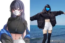 日本美女画师将自己画进“二次元”后，我看到LSP经济的强大图片