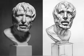 那些年曾经画过的素描石膏像 附名称（70后80后）图片