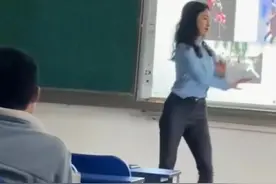 靠这个吸引学生？大学女教师直接在课堂“热舞”，舞姿卓越引争议图片