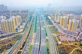 再竣工通车四条快速路 二环到三环10分钟内通达 西安快速路骨架体系初具规模图片