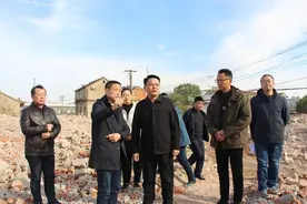 昨天下午，区委书记汪侃到这些地方调研文明创建和征迁工作图片