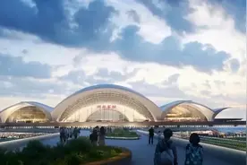 江西建一座高铁站，投资超35亿，预计2023建成，方便南昌市民出行图片