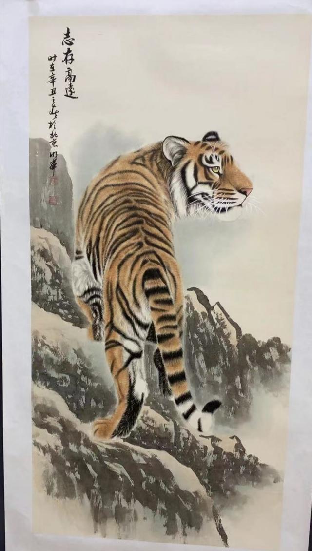 下山虎的含义（虎挂画中上山虎与下山虎的寓意）