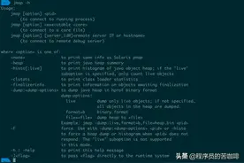 JVM内存映像工具-jmap命令的使用图片