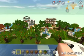 迷你世界：双层生存别墅详细教学，萌新轻松学会，从此告别火柴盒图片