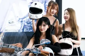 国产最便宜四缸街车发布，盘点西安摩博会图片