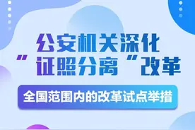 公安部印发方案 深化“证照分离”改革 进一步激发市场主体发展活力图片