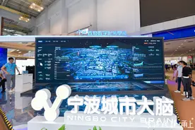 给宁波城市装个“大脑”、给天一阁百鹅亭加个顶……智博会上的技术厉害了图片