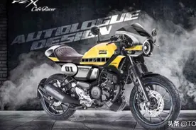 征集设计方案成功！雅马哈FZ-X“猪头版”亮相 有内味了图片
