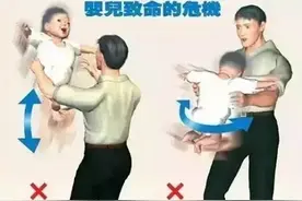 这四个“逗娃”小动作，看似好玩却暗藏危险，家长可要注意分寸图片