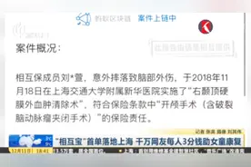 支付宝推出“相互宝”，千万网友每人3分钱，30万元助女童康复视频封面