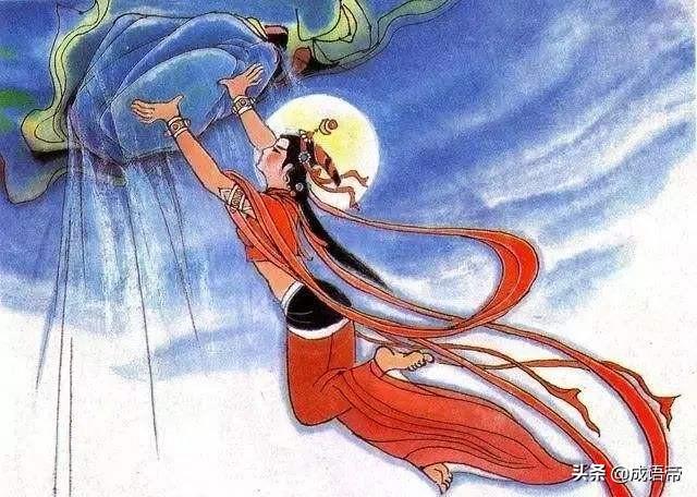 从盘古开天辟地到女娲补天造人，用成语串联一部中国创世神话