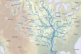 冷知识：密西西比河、塔里木河、珠江都是国际河流图片