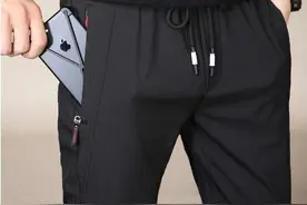 新出一男裤叫：网眼“冰丝裤”，透气冰孔薄而不冰超凉快，更有型图片