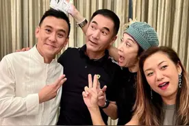 余安安62岁生日众星云集，方中信与妻子秀恩爱，戴百万名表显阔气图片