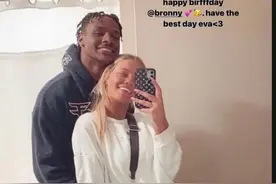 詹姆斯大公子官宣新女友！老詹担心吗？布朗尼排名50位了图片