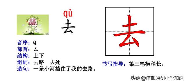 一年级语文生字卡片：偏旁部首、组词造句带笔画——PDF下载打印