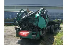 半挂车司机图片