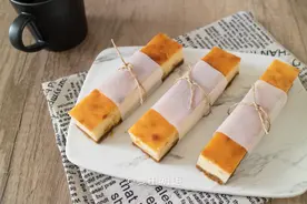 非常快手的香橙芝士条，芝士控无法拒绝的甜点图片