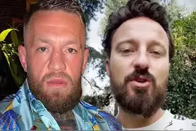 嘴炮无故殴打明星，一拳将其打飞，鼻梁骨折图片