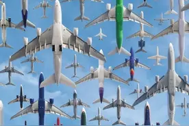 你见过这么密集的飞机起飞吗图片