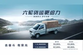 创业用户的致富新装备 五菱荣光新卡双后轮5.98万起售图片