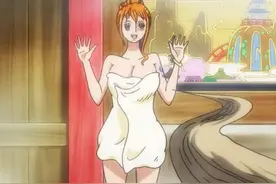 海贼王932集：娜美浴巾滑落，山治威慑两位超新星，走上人生巅峰图片