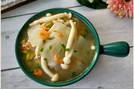 天热，用冬瓜和它一起煮汤吃，清新爽口，燃脂刮油，常吃瘦大肚腩图片