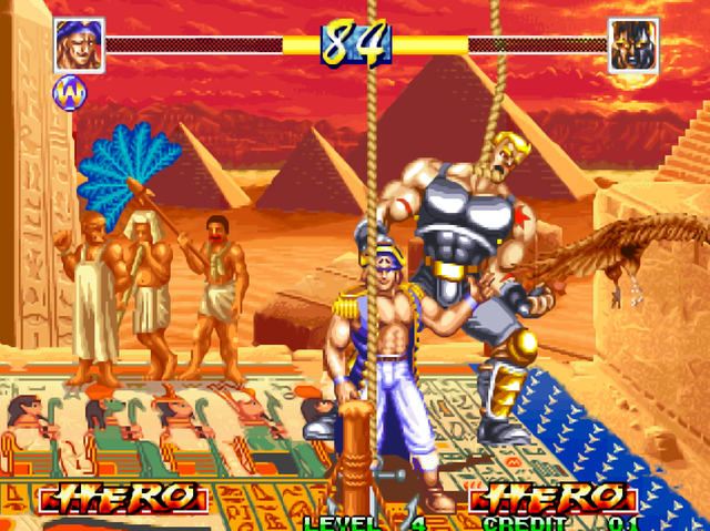 经典街机《世界英雄》极度残忍的必杀技，让人无法释怀的秘密花园