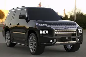 三菱忍不住了，全新帕杰罗曝光，比路虎揽胜霸气，或30W起售图片