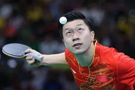 6张动图，让你看懂马龙是如何发球的图片