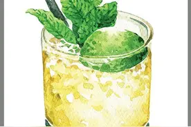 绘画素材｜夏日水彩课？从一杯清新的冷饮开始图片