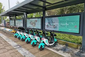 首批共享电动车，正式运营图片