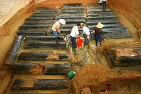 46名少女集体殉葬，尸骨长出绿色晶体，迷影重重的靖安东周大墓图片