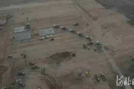 开工！石家庄建集中隔离点，占地500亩图片