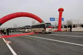 唐河澧水大桥顺利竣工通车图片