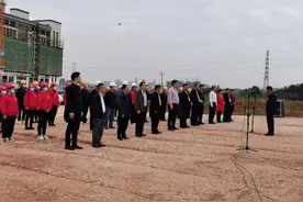 亚美·智汇中心项目在广西南宁正式开工图片