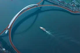 广州新地标！首座跨珠江两岸人行桥今天开通图片